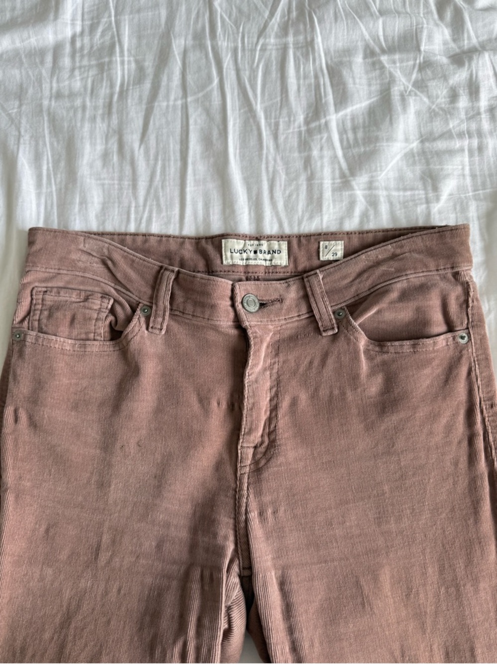 Lucky Brand Ava Skinny Jeans (dusty rose) — 8/29 - Picture 3 of 8